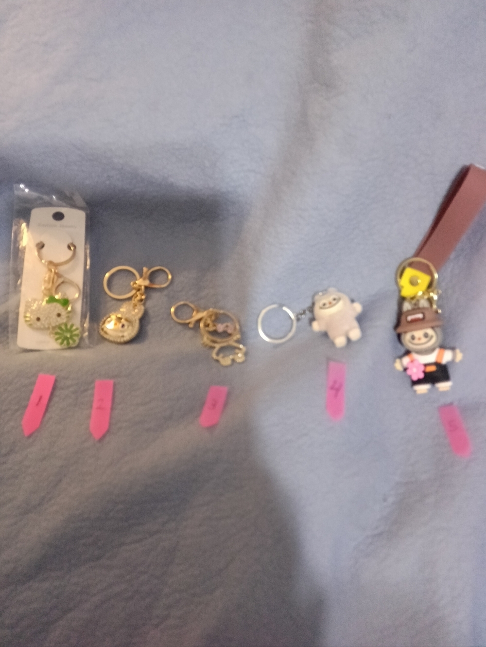 Cute Cartoon Character Keychain Strap Charms " CHOOSE ONE"